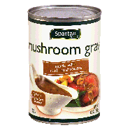 Spartan  mushroom gravy made with real mushrooms 10.5oz