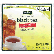 Spartan  100% natural black tea, regular, 100-bags 8-oz