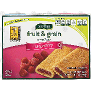 Spartan  raspberry fruit & grain cereal bars, 8-bars 10.4oz