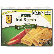 Spartan  apple cinnamon fruit & grain cereal bars, low fat, 8-ba10.4oz