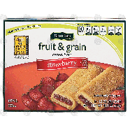Spartan  strawberry fruit & grain cereal bars, 8-bars, low fat 10.4oz