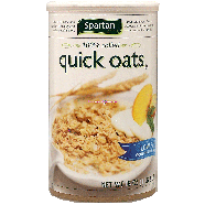 Spartan  quick oats, 100% rolled 18oz