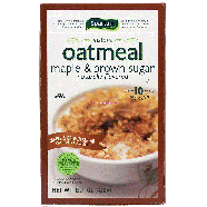 Spartan  maple & brown sugar instant oatmeal, 10-packs 15.1oz