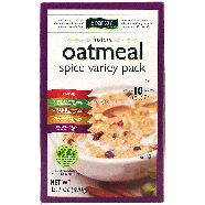 Spartan  spice variety pack instant oatmeal, 10-packets 13.7oz