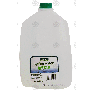 Spartan  natural spring water 1-gal