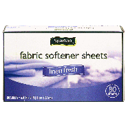 Spartan  fabric softener sheets linen fresh scent  80ct