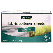 Spartan  dryer fabric softener sheets, fresh scent 80ct