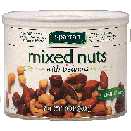 Spartan  roasted lightly salted mixed nuts with peanuts 10oz