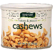 Spartan  cashew halves & pieces 8oz