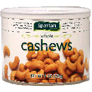 Spartan  regular whole cashews 8.5oz