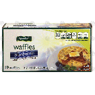 Spartan  blueberry waffles, 10-count 12.3-oz