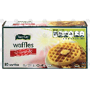 Spartan Homestyle waffles, 10-count 12.3-oz