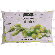 Spartan  cut okra 16-oz