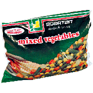 Spartan  mixed vegetables; carrots, corn, green beans, peas & lim16-oz