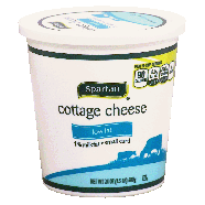 Spartan  low fat small curd cottage cheese, 1% milkfat 24oz