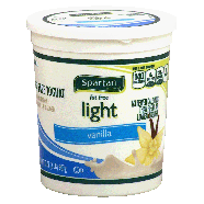 Spartan Light fat free vanilla yogurt 32oz