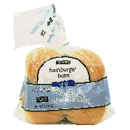 Spartan  8-count white sliced hamburger buns 12.5oz