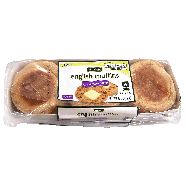 Spartan  6 sliced cinnamon raisin english muffins 12oz