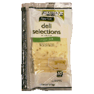 Spartan deli selections natural sliced pepper jack cheese slices, 18oz