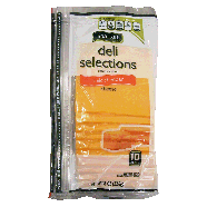 Spartan deli selections natural sliced mild chedar cheese slices, 18oz