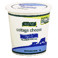 Spartan  large curd cottage cheese, 4% milkfat minimum 24oz
