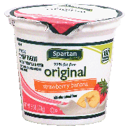 Spartan original strawberry banana yogurt with other natural flavor6oz