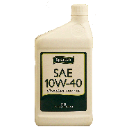 Spartan  sae 10w-40 all weather motor oil  1qt