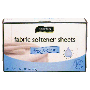 Spartan  fabric softener dryer sheets, free & clear 80ct