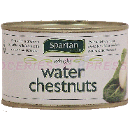 Spartan  whole water chestnuts 8oz