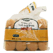 Spartan  country style wheat hot dog buns, 8-count, pre-sliced 12.5oz