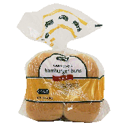 Spartan  country style wheat hamburger buns, 8 count, pre-sliced12.5oz