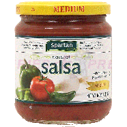 Spartan  natural salsa, medium 16oz