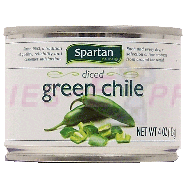 Spartan  diced green chile 4oz