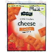 Spartan  cheddar cheese snack crackers 9oz