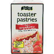 Spartan  toaster pastries, frosted strawberry, 8-count 14.7oz