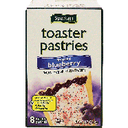 Spartan  toaster pastries, frosted blueberry, 8-count 14.7oz