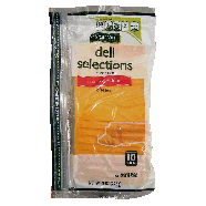 Spartan deli selections natural sliced sharp cheddar 8oz