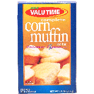 Valu Time  complete corn muffin mix 7.5oz