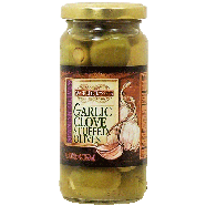 World Classics trading company garlic clove stuffed olives 4.5oz