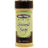 Valu Time herbs and spices ground sage  1.25oz