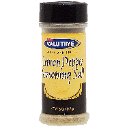 Valu Time herbs and spices lemon pepper seasoning salt  5oz