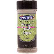 Valu Time  ground black pepper  2oz