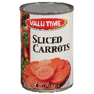Valu Time  sliced carrots 14.5oz