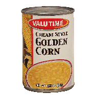 Valu Time  cream style golden corn 14.75oz