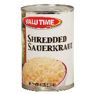 Valu Time  shredded sauerkraut 14.5oz