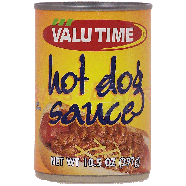 Valu Time  hot dog sauce 10.5oz