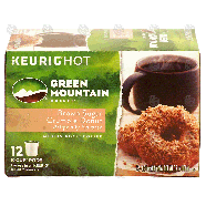 Keurig Hot Green Mountain Coffee; brown sugar crumble donut, med3.7-oz