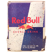 Red Bull  energy drink, lightly carbonated, 4-pack 1000ml