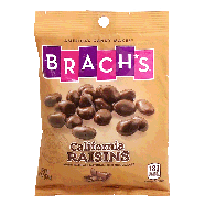 Brach's California Raisins sweet raisins covered in 100% milk choco 6oz