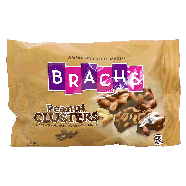 Brach's Peanut Clusters roasted peanuts covered in 100% milk choco 12oz